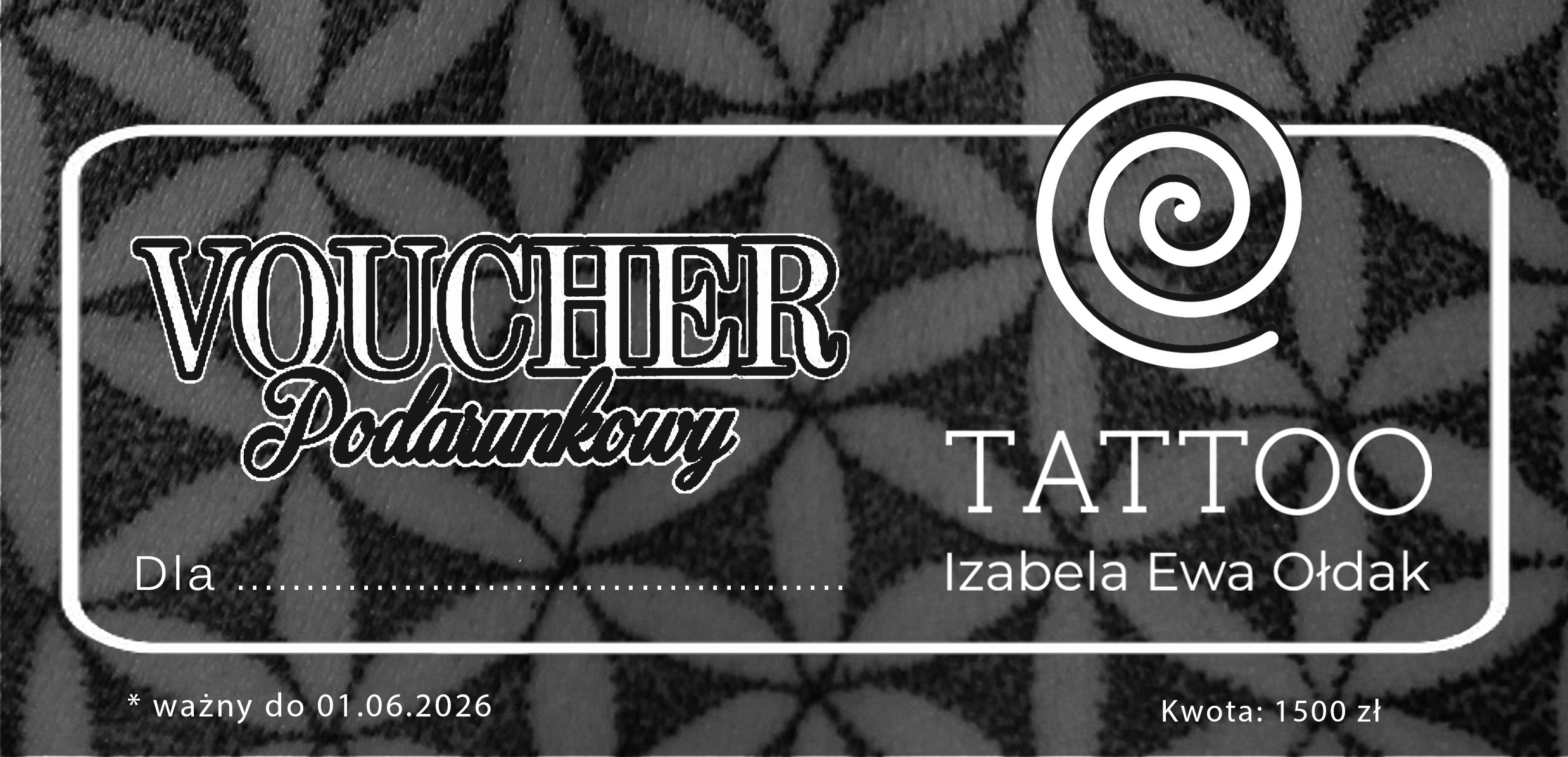 *Voucher na Tatuaż Szamański